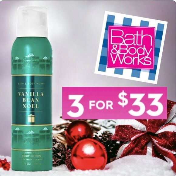 Vanilla Bean Noel Shimmer Fizz Body Lotion from Bath and Body Works - Picture 1 of 5